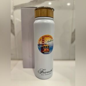 NIB San Francisco Fairmont Hotel Water Bottle